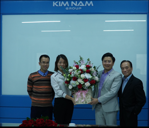 Tập đoàn Kim Nam chúc mừng ngày Quốc tế phụ nữ ngày mùng 8/3