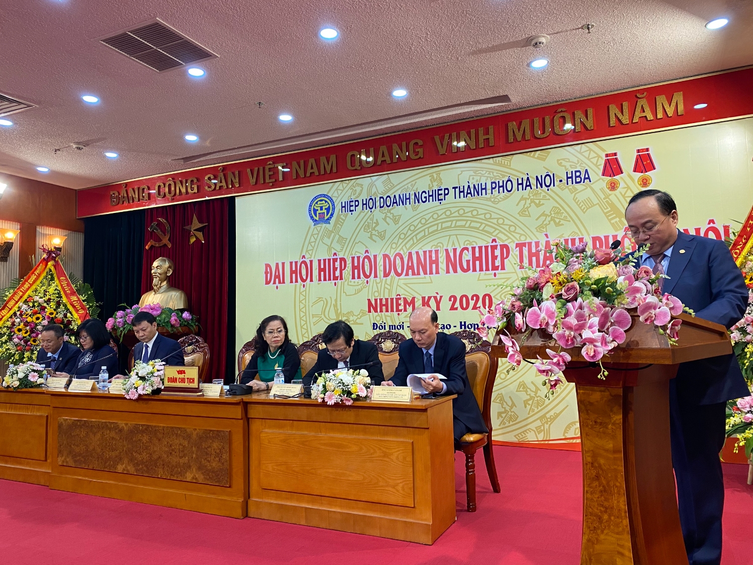 Đại hội Hiệp hội Doanh nghiệp 2020 - 2025 “ĐỔI MỚI - SÁNG TẠO - HỢP TÁC - PHÁT TRIỂN”
