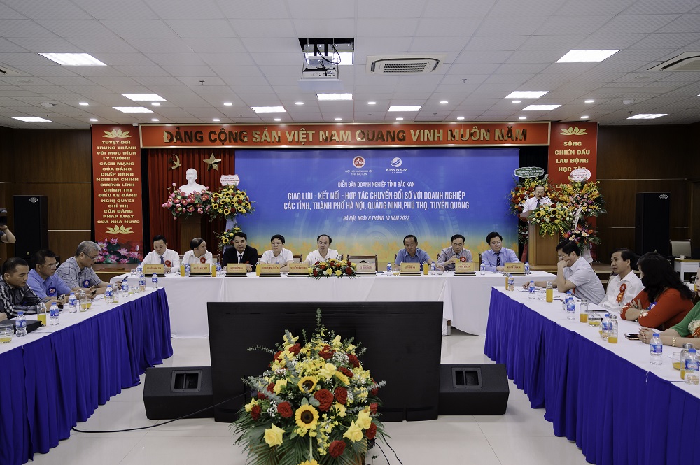 TẬP ĐOÀN KIM NAM QUẢNG BÁ HỆ SINH THÁI TẠI HỘI NGHỊ BAN CHẤP HÀNH HIỆP HỘI DOANH NGHIỆP TỈNH BẮC KẠN VÀ DOANH NGHIỆP PHÍA BẮC